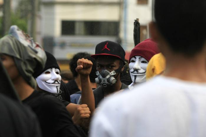 Capuchas en manifestaciones, castigo desproporcionado y derecho penal de autor