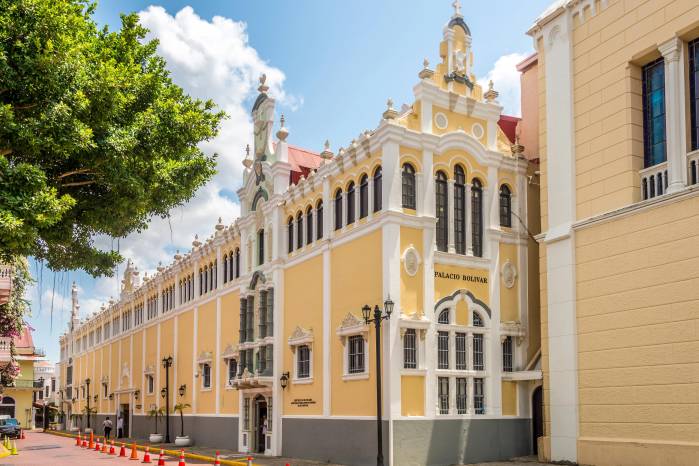 El Palacio Bolívar fue el lugar en el que se celebró el Congreso Anfictiónico hace 200 años.