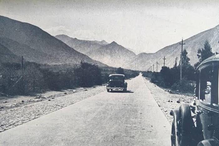 Carretera Lima-Chosica (1937).