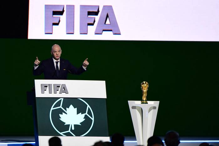 El presidente de la FIFA, Gianni Infantino.
