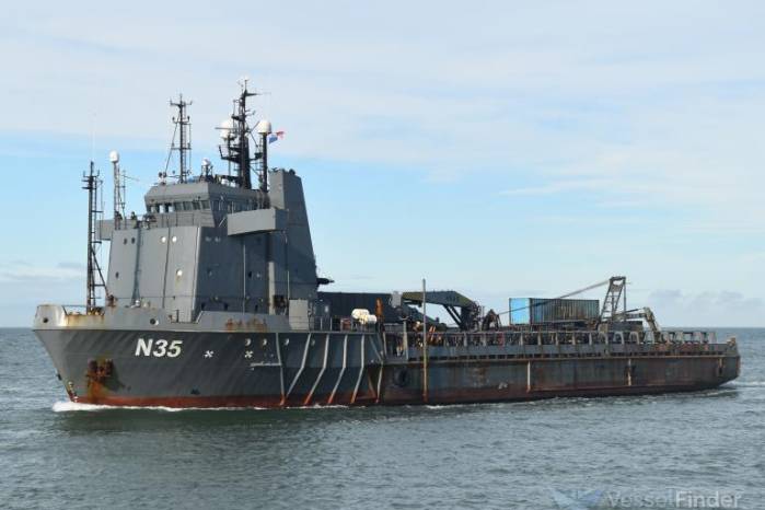 El buque de bandera panameña N35 (Número IMO 8119637), fue detenido el pasado 13 de junio de 2025 en Venezuela