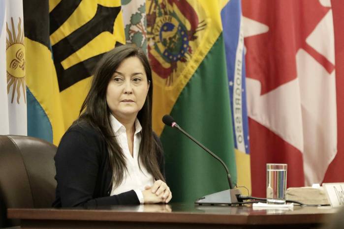 Fotografía de archivo de la presidenta de la ONG Control Ciudadano, Rocío San Miguel.