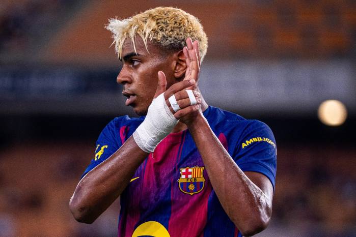 Lamine Yamal del Barcelona.