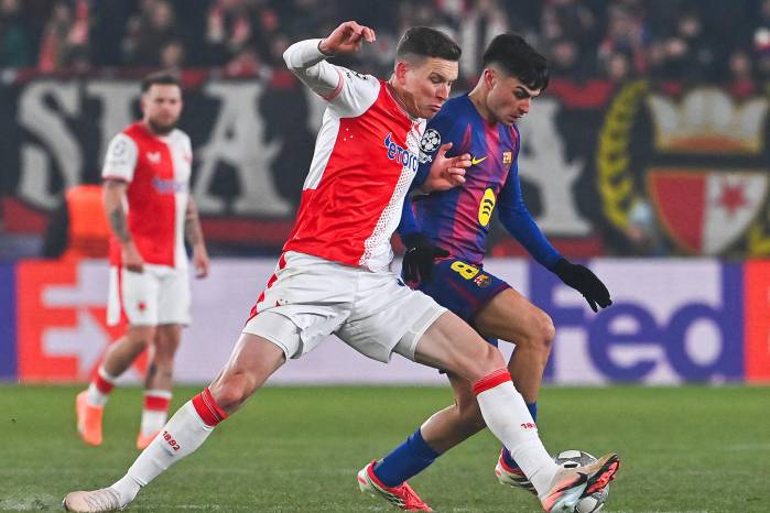 El mediocampista del FC Barcelona, Pedri.