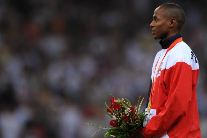 El exatleta olímpico, Irving Saladino.