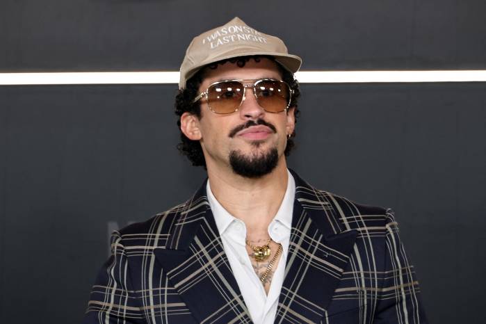 El artista puertorriqueño Bad Bunny.