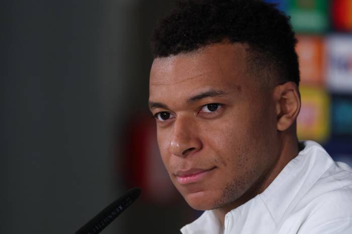El delantero del Real Madrid, Kylian Mbappé.