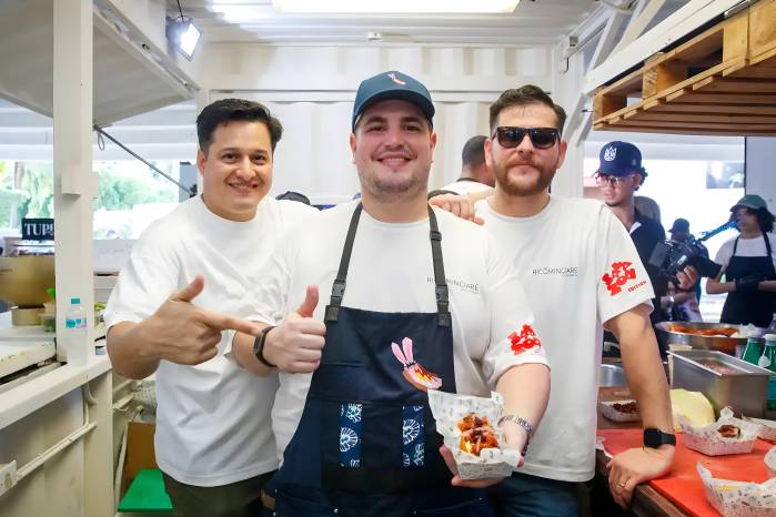 Marco Carusso, de Ricominciare y Pizza Verace, también fue uno de los participantes de Salazón.