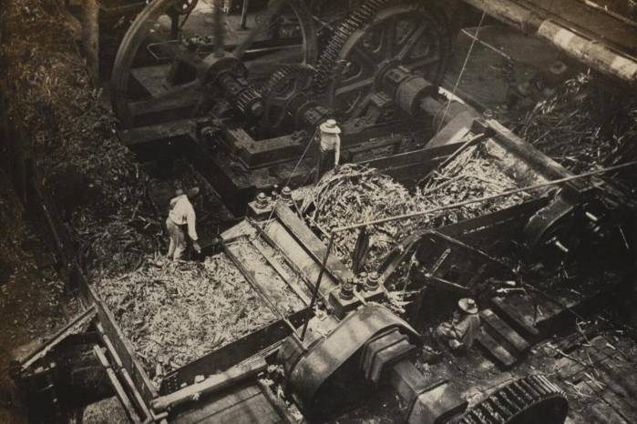 Hacienda Casa Grande, industria azucarera en La Libertad (1920).