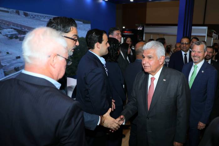 El presidente de la República, José Raúl Mulino, realizó un recorrido en el evento.