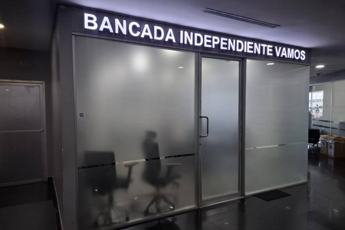 Sede de la bancada independiente Vamos.