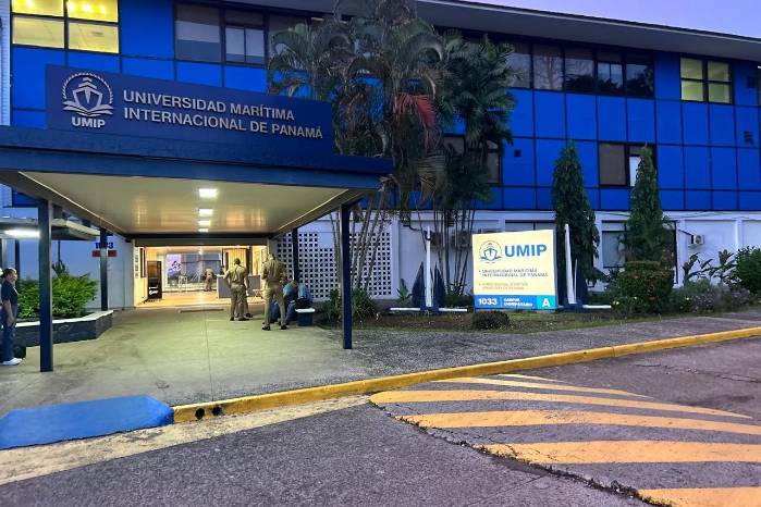 Instalaciones de la Universidad Marítima Internacional de Panamá.