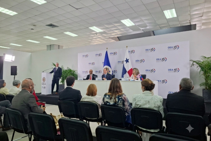 Conferencia de prensa.