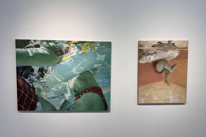 La ilusión óptica forma parte del concepto que Kojiro Takakuwa expone ‘Agua de Luz’.