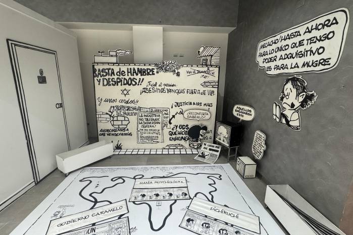 Las tiras cómicas de Quino también fueron un ejemplo de contestación social, además de sátira política.