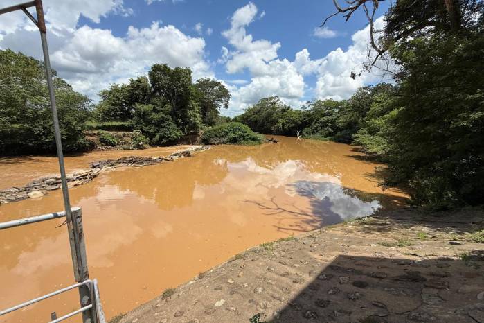 Imagen del río La Villa.