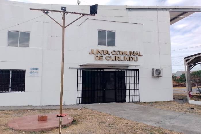Sede de la Junta Comunal de Curundú.