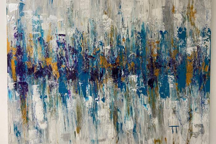 La última serie artística de Taliaferro trata de ‘las frecuencias’.