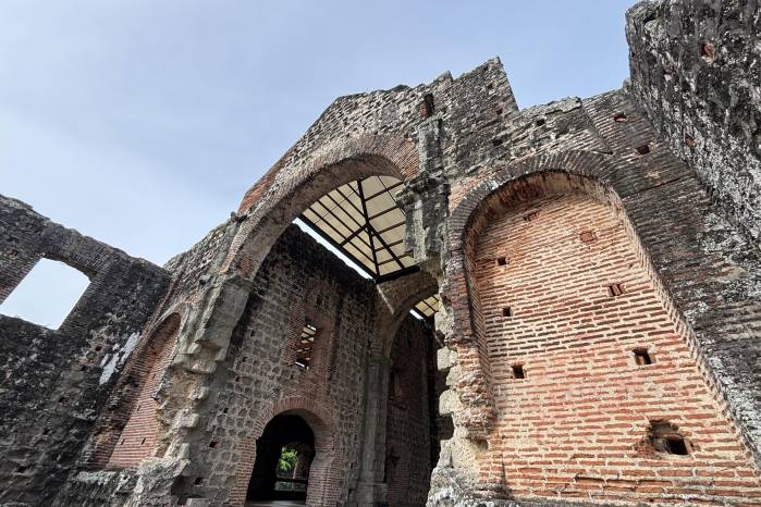 El Convento de la Concepción fue objeto de los trabajos de restauración de Panamá Viejo.
