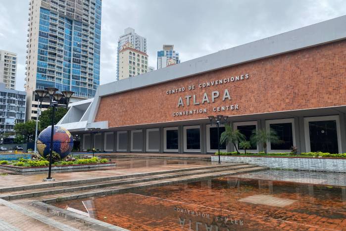 El centro de convenciones Atlapa está funcionando con normalidad.