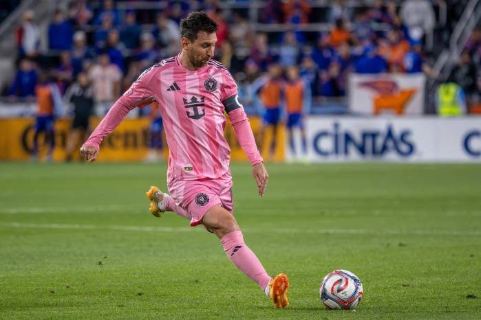 El delantero del Inter Miami, Lionel Messi.