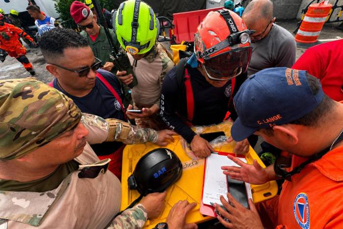 Ocho días entre los escombros: la misión de los rescatistas panameños y sus unidades caninas en Venezuela
