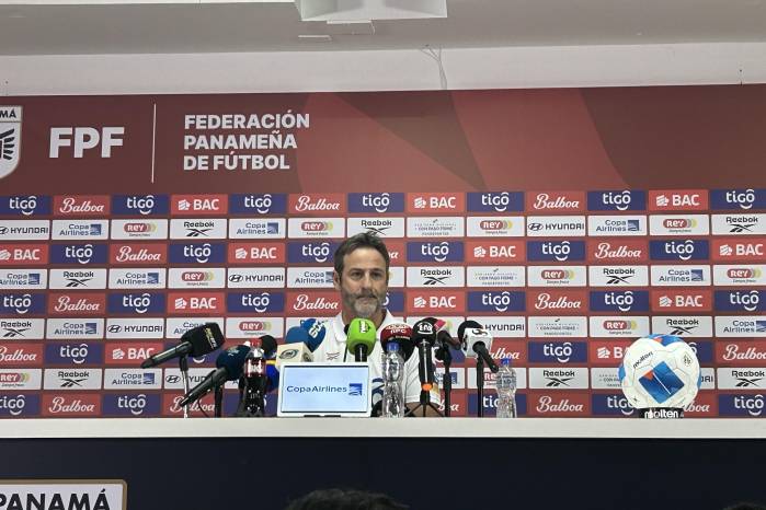 El director técnico de la selección de Panamá, Thomas Christiansen.
