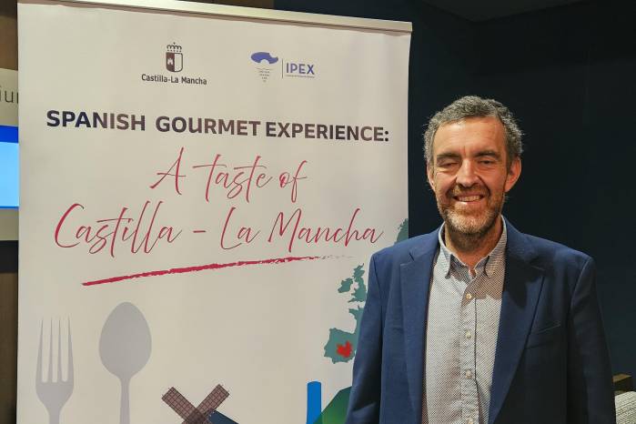 Luis Quintín Villamayor, responsable de Promoción de Vinos del IPEX