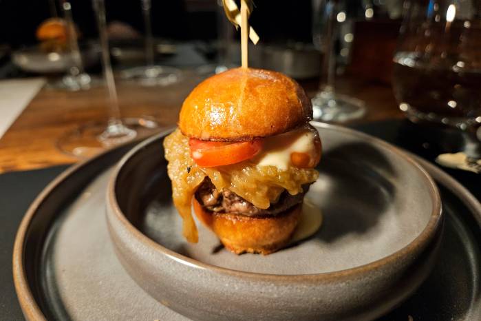 Wagyu Beef Slider.