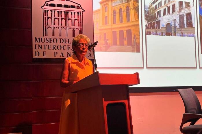 Las diferentes presentaciones y mesas redondas se dieron en el auditorio del Museo del Canal Interoceánico.