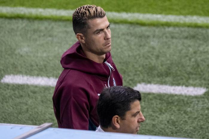 El delantero portugués Cristiano Ronaldo.