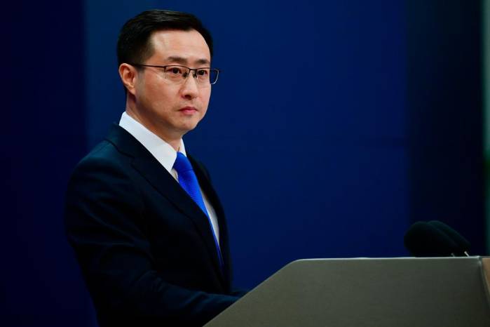 El portavoz del Ministerio de Relaciones Exteriores de China, Lin Jian