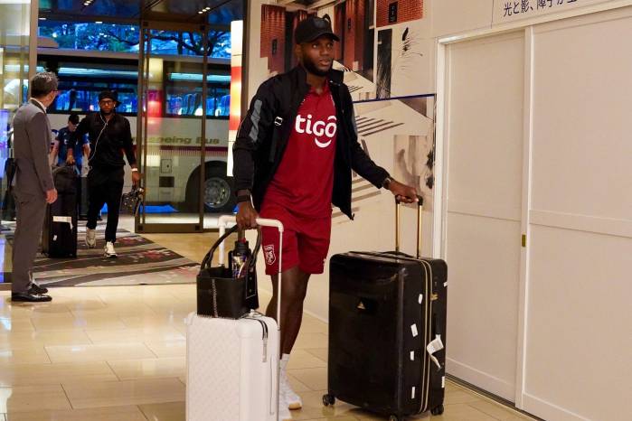 Llegada de la selección de Panamá a Japón para encarar la Copa Kirin 2026.