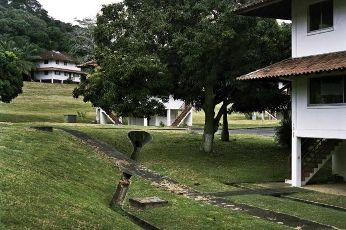 Viviendas en Fuerte Howard, Panamá.