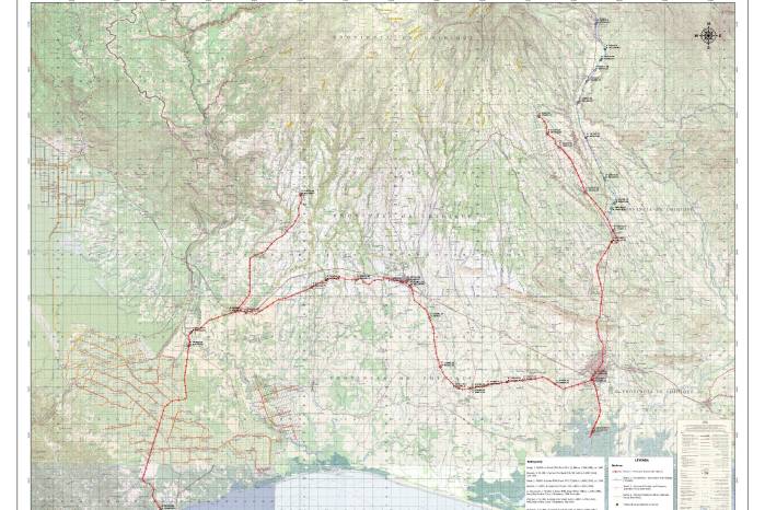 El mapa ferroviario es un trabajo conjunto entre el grupo Amigos Pro Rescate del Ferrocarril Nacional de Chiriquí y el Instituto Geográfico Nacional Tommy Guardia.