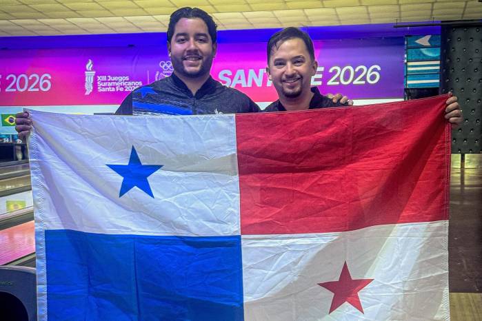 Los representantes de la delegación de bolos.