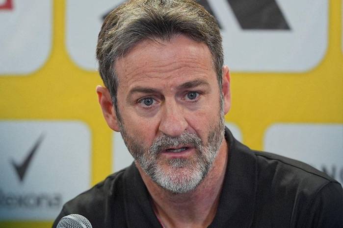 El entrenador de la selección de Panamá, Thomas Christiansen.