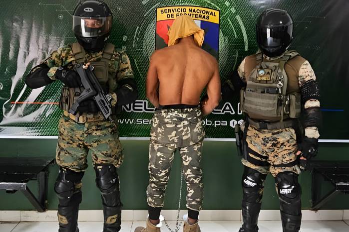 Durante las rondas preventivas realizadas el pasado 2 de agosto, agentes fronterizos identificaron al sospechoso en el sector.