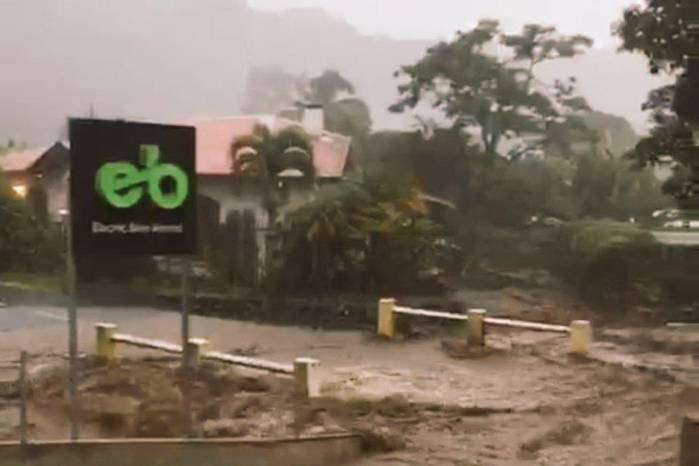 Según el Sinaproc en Chiriquí, esas inundaciones afectaron principalmente a comercios y vías de comunicación.