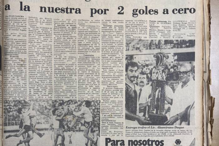 La Selección de Panamá abriría su segunda eliminatoria ante Guatemala. La derrota 2-0 ante los chapines la registraría La Estrella en su edición del 4 de julio de 1980.