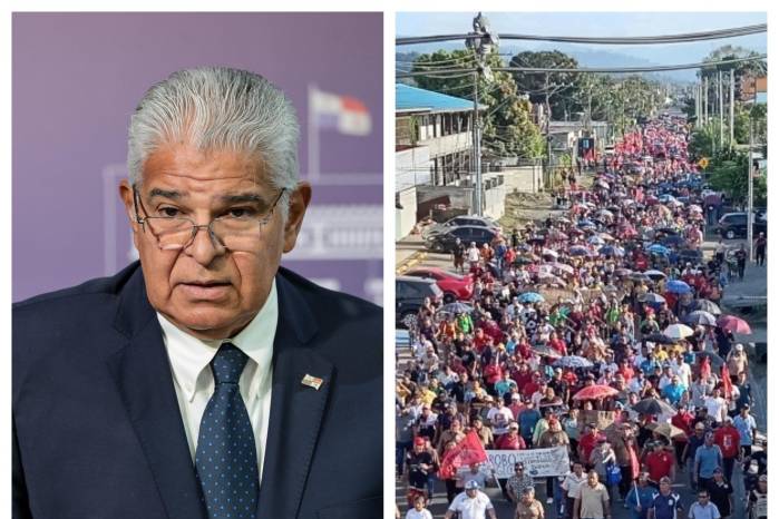 La popularidad del presidente Mulino ha bajado en medio de la crisis desatada por las reformas a la ley de la Caja de Seguro Social.