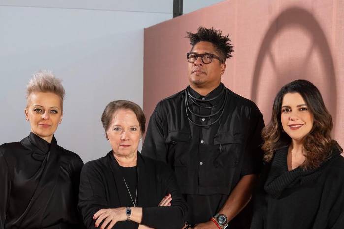 Iva Jankovic, Mónica Kupfer, Antonio José Guzmán y Ana Elizabeth González.