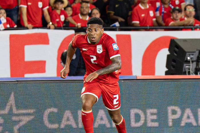 El jugador de la selección de Panamá, César Blackman.