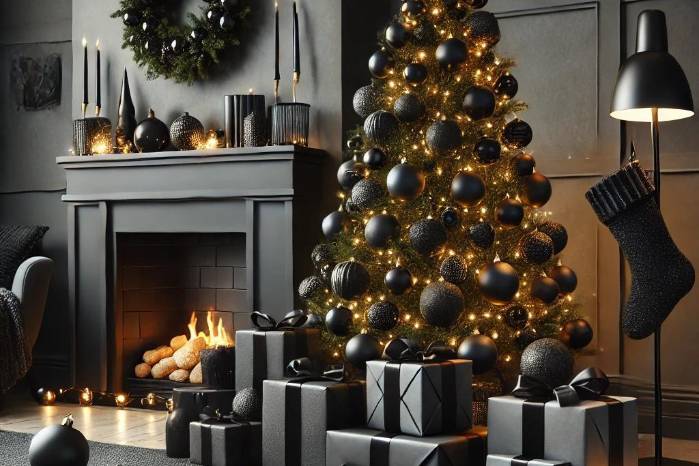 El negro es el protagonista de la tendencia para decoración este 2024.