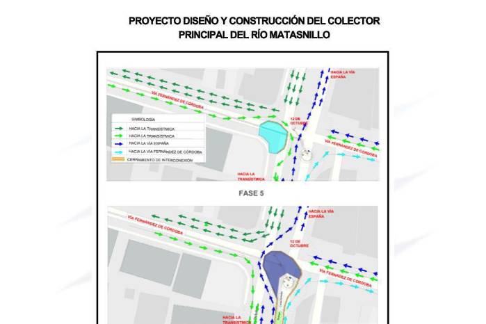 Mapa de la zona donde se desarrolla la obra