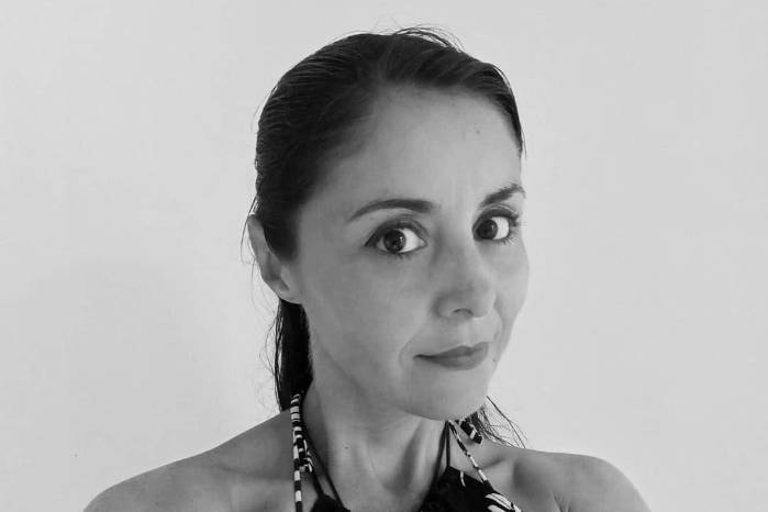 La artista visual, Luz Eliana Tabares Peláez.