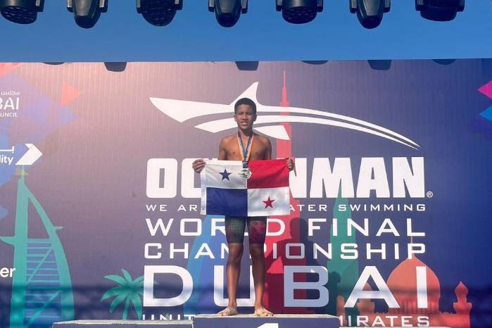 El atleta panameño, Johny Ponte.