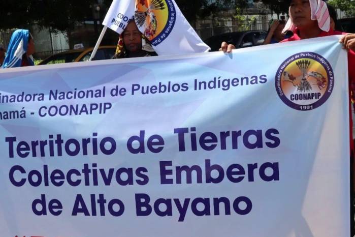 La Coonapip dio a conocer su postura sobre el estado de las tierras indígenas en la Ciudad de Panamá.