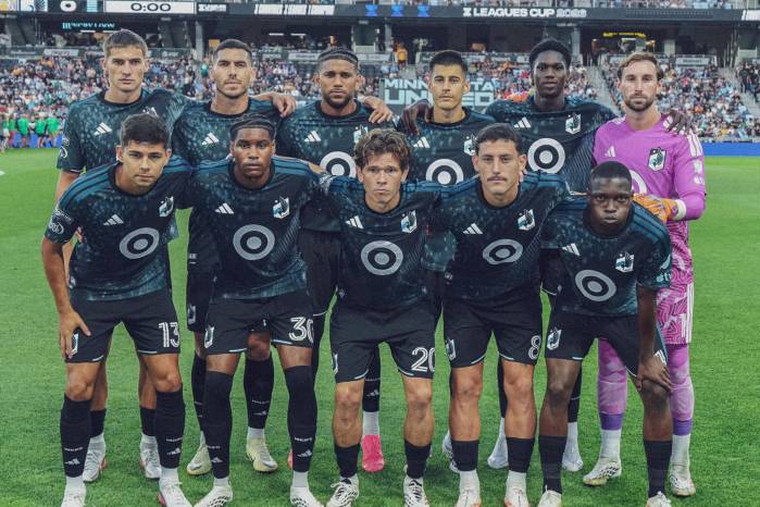 Carlos Harvey fue titular en dos de los tres partidos del Minnesota United en la Leagues Cup 2026.