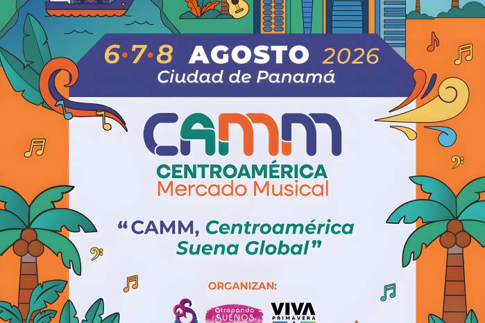 Del 6 al 8 de agosto, la Ciudad de Panamá se convertirá en el punto de encuentro de la industria musical regional.